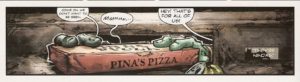 BATMAN • TMNT #1 sacred sustenance