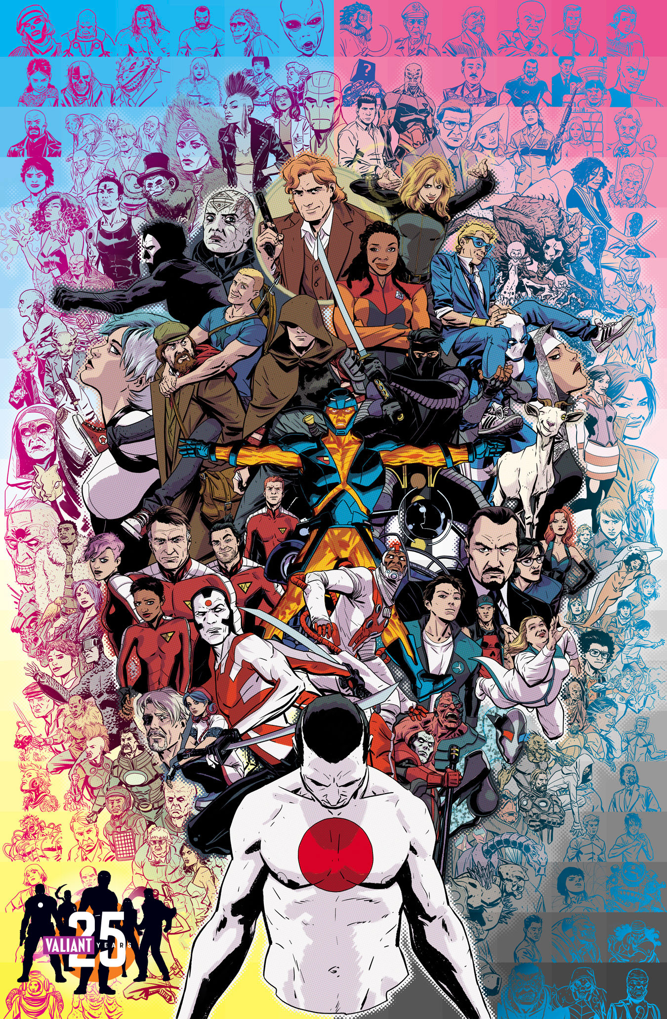 VALIANT_25th_poster_Artwork by Kano