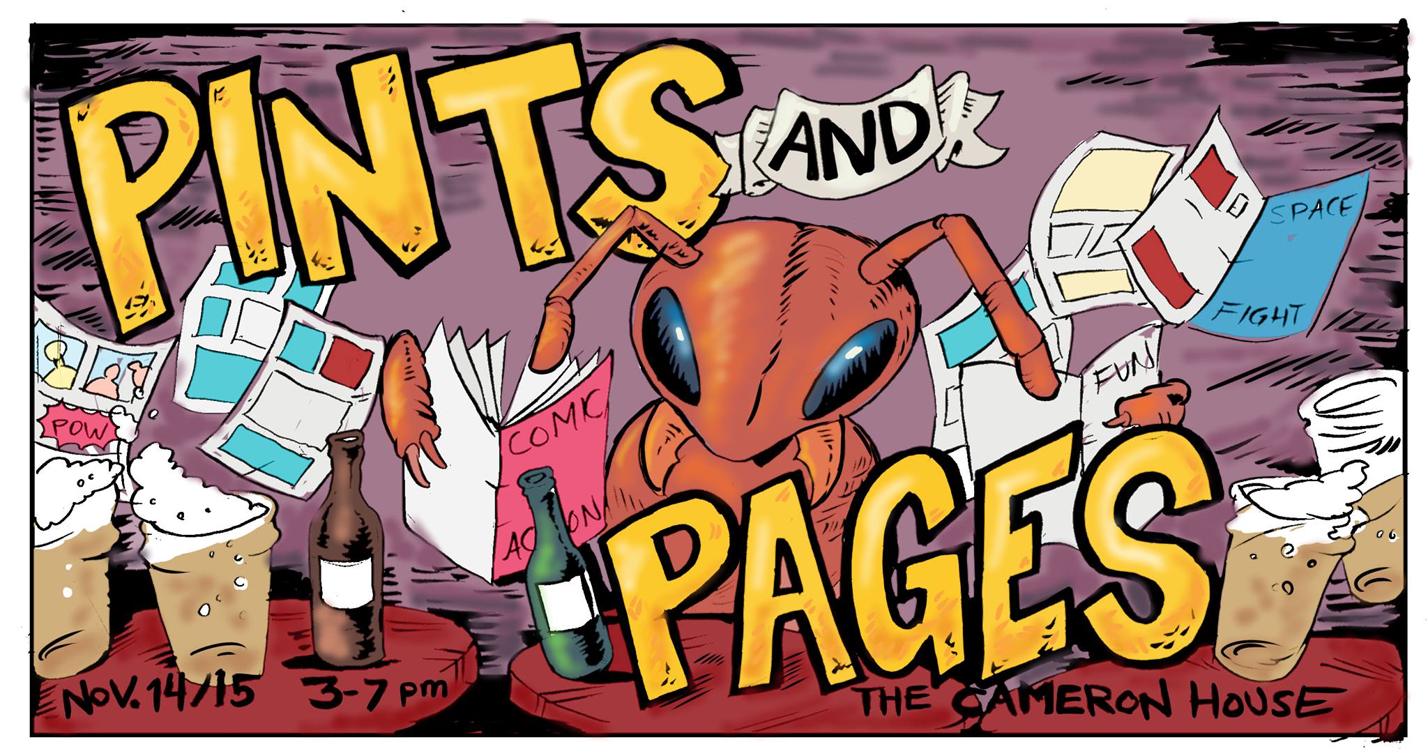 PINTS & PAGES