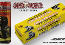 Caliber Comics launches Deadworld Zombie Regeneration Energy Drink
