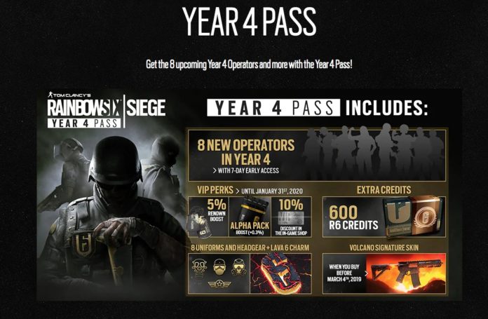 Tom Clancy's Rainbow Six Siege Year 4 Pass