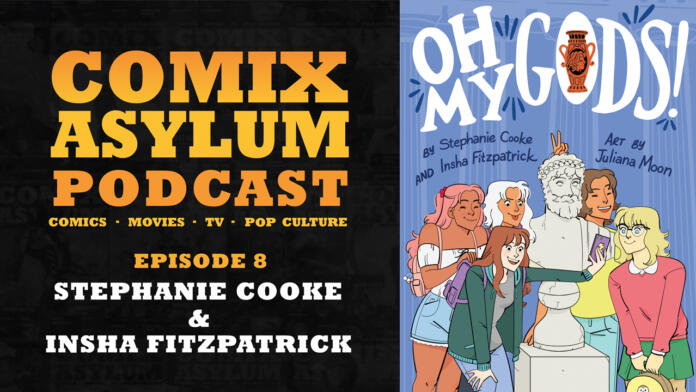 Comix Asylum YouTube Podcast Ep8 Stephanie Cooke_Insha Fitzpatrick